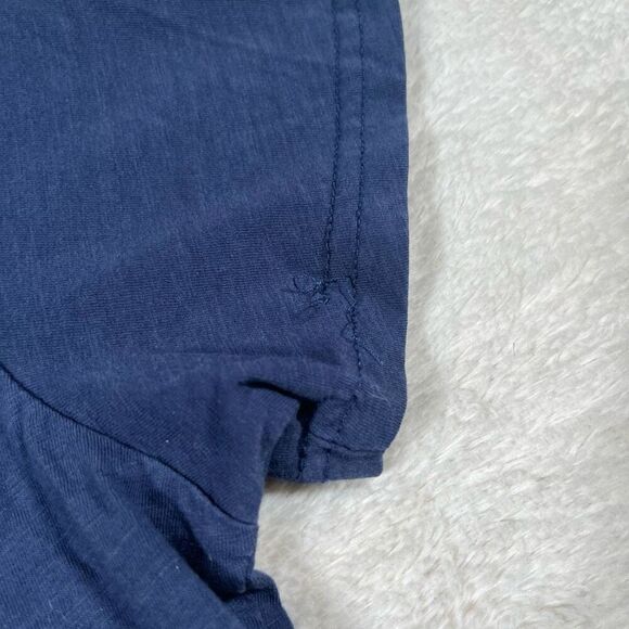 Harley Davidson Women’s Navy Scoop Neck Tee T Shirt - Picture 3 of 6